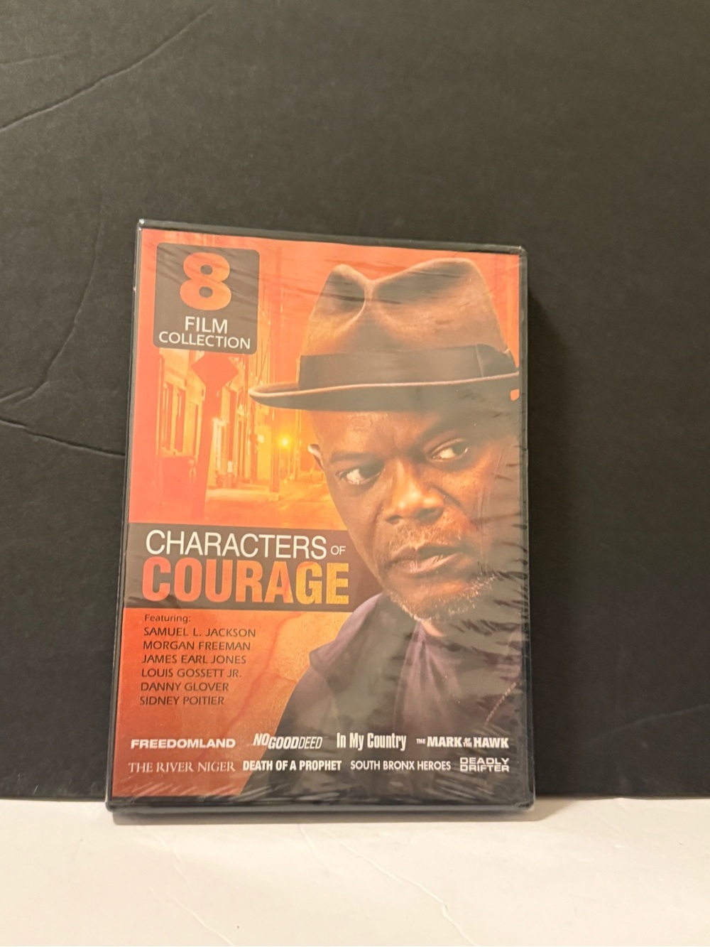 Characters of Courage 8 Film Collection DVD New Sealed Samuel L Jackson